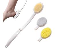 Brusque à laver à long terme pour la douche, pinceau de douche pour le corps - Bristle Soft Nettoying Brush Bath Broup Duple,Applicateur de lotion arrière léger Douche Exfoliator pour adultes femmes h