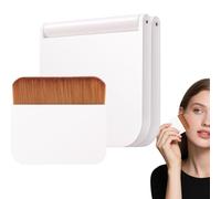 Brusque De Fond De Teint - Brosse De Fondation De Maquillage | Brosses De Maquillage De Voyage | Outil De Maquillage Ergonomique | Brosses De Maquillage Quotidien Portables | Outil De Fondations À Têt