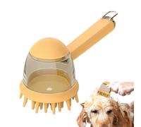 Brusque De Savon Pour Chiens - Brusque De Shampooing Pour Chiens Non Glissant - Dispensateur Parfumé La Pression À Une Main Peut Libérer Uniformé