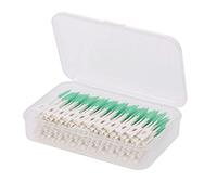 Brusque interdentaire Brusque Portable Silicone pinceau dentaire dentaire oral Hygiène Toot Tool for Hotel Travel Green 160pcs Interdentation Interdent