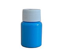 Brussel 1 peinture UV phosphorescente à faire soi-même - Pigment brillant sous la lumière noire - Pour art mural, artisanat, peinture, fête - 20 g - Bleu