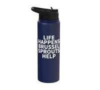 Brussel Sprout Apparel - Design amusant Great Sprouts Stainless Steel Insulated Water Bottle