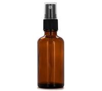 Brussels 08 1 flacon pulvérisateur vide en verre ambré pour huiles essentielles, vaporisateur de voyage rechargeable pour produits de nettoyage de maquillage, 100 ml