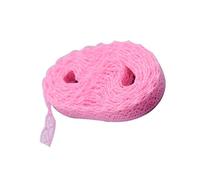 Brussels 08 Ruban en dentelle brodée pour décoration de mariage Motif roses Rouge 9,1 m x 15 mm