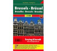 Brussels city pocket - 1/10 000 - Collectif - Freytag Et Brendt - Atlas / carte
