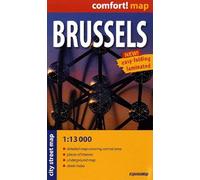 Brussels (Gb) 1/13.000 (Comfort !Map, Poche)