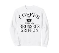 Brussels Griffon Bruxellois Chien Et Café Sweatshirt