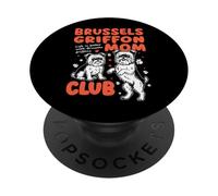 Brussels Griffon Mom Club Chien Maman Maman Fête des Mères PopSockets PopGrip Adhésif
