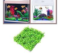 Brussels08 1 plante aquatique artificielle en plastique pour aquarium - Plante aquatique verte - Paysage vert