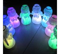 Brussels08 1 veilleuse créative en forme d'ange féerique à LED changeant de couleur - Lampe de table ou de bureau à piles - Lampe murale pour chambre d'enfant,- Décoration aléatoire