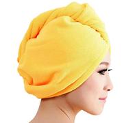 Brussels08 en microfibre Serviette de bain Cheveux Secs Chapeau absorbant Séchage rapide Bonnet de douche Cheveux Séchage Serviette Wrap Turban en Séchage bain capuchon
