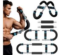 Brusttrainer Männer,Twister Armtrainer (40-110 lb/18-50 kg) 6 Stufen Verstellbarer Brust Trainingsgerät,Gorilla Grip Unterarmtrainer