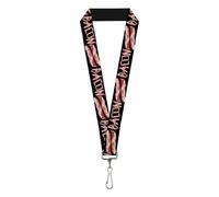 Brut Bacon orthographe Bacon Bandes sur cordon noir