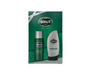 Brut Coffret cadeau déodorant 200 ml et gel douche 250 ml