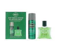 Brut Coffret cadeau original 2 pièces : après-rasage 100 ml - déodorant spray 200 ml