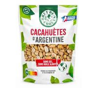 BRUT DE COQUES - Cacahuètes grillées sans sel - Sans Sel · Sans Huile Ajoutée · Source de Phosphore et Vitamine B3 · Origine Argentine · Elaboré en France - le paquet de 180g - Le Lot De 4