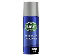 BRUT - Déodorant spray Homme Antibactérien Oceans, Protection Fraîcheur Longue durée, Flacon 200mL - Lot De 4