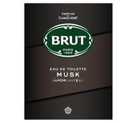 BRUT Eau de Toilette Musk 100 ml - Fraîcheur masculine intense pour une séduction naturelle au quotidien- Lot De 3