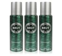 Brut-Flacons de déodorant pour homme, 200 ml, lot de 3