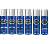 Brut Lot de 6 déodorants en spray pour le corps Océan 200 ml