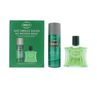 Brut Original 2 Piece Gift Set: Aftershave 100ml - Deodorant Spray 200ml For Men