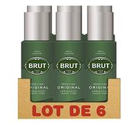 Brut Original Déodorant Homme Spray Anti-Traces et Efficacité Longue Durée (Lot de 6x200ml)