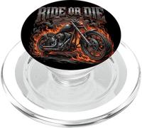 Brutal Moto Rider Biker Lifestyle Cadeau Ride PopSockets PopGrip pour MagSafe