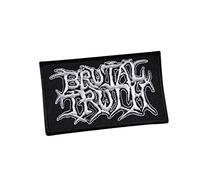 Brutal Truth, Death Metal, Grindcore, Obituaire, Mort, Impetigo, Carcasse, Six Feet Under, Napalm Nyctophobe Brodé Applique de souvenir