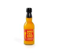 Brutalero Scorpion Yellow 100 ml - Sauce Piquante Fermentée Ultra Forte - 80 % Fatalii & Trinidad Scorpion Yellow - Artisanale de Croatie