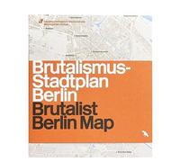 Brutalist berlin map - Felix Torkar - Blue Crow - Guide