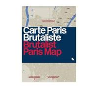 Brutalist Paris Map