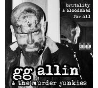 Allin,Gg & The Murder Junkies - Brutality And Bloodshed For Al [Vinyl Lp] Clear Vinyl, Orange