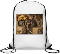 Brutus and the Ides of March Sac de gym décontracté avec cordon Blanc
