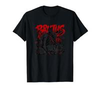 Brutus Jules César Histoire Romaine Ides de Mars T-Shirt Graphique avec Valeur, Homme, Noir, M