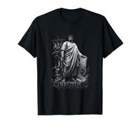Brutus SPQR Statue de sénateur Romain Rome Antique T-Shirt