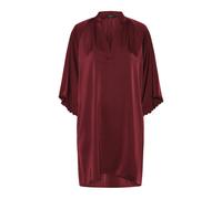 Bruuns Bazaar - Robe Bordeaux à Manches Larges - Femme - Robes - Rouge - Taille: 40 FR