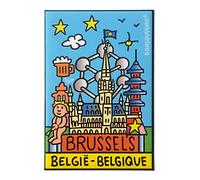 Bruxelles Aimant FRIGO. MODÈLE: BRUSSEL'S BELGIE Belgique