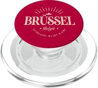 Bruxelles Belgique | Brüssel België Modern PopSockets PopGrip pour MagSafe