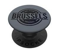 Bruxelles Belgique - Officiel Bruxelles België PopSockets PopGrip Adhésif