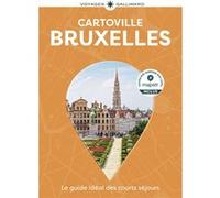 Guide de voyage de poche – Bruxelles – Édition 2025 – Cartoville – Gallimard