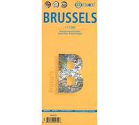 Bruxelles Echelle 1 : 12000 - Collectif - Borch - broché - Atlas / carte
