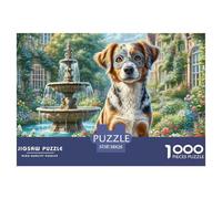 Bruxelles Griffon 1000 Pièce Puzzle Jeu Éduchatif Créatif Chien de Compagnie Jigsaw Puzzles Belle Décoration Puzzle pour Cadeaux De Voyage, Présent 38x26cm/1000pcs