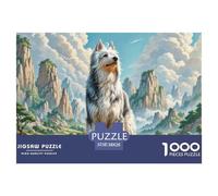 Bruxelles Griffon Puzzle 1000 Pièces Adultes Et Enfants À Partir De 14 Ans Détente & Relaxation Jeu D'Intelligence De l'art Décoration Familiale 38x26cm/1000pcs
