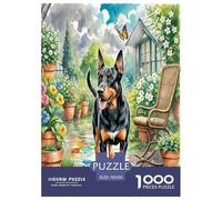 Bruxelles Griffon Puzzle 1000 Pièces Educa Jouet en Bois Cadeau Unique De l'art De La Décoration Jeu Éduchatif Challenge Toy pour Adultes Et Enfants À Partir De 12 Ans 70x50cm/1000pcs