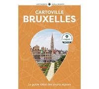 Guide de voyage de poche – Bruxelles – Édition 2025 – Cartoville – Gallimard