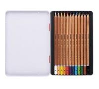 bruynzeel Crayons de couleur Expression, étui en métal de 12 G