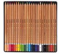 bruynzeel Crayons de couleur Expression, étui en métal de 24 G