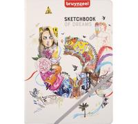 Bruynzeel Creatives carnet de croquis/notes A4, 140 g/m², 80 feuilles