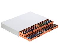 BRUYNZEEL Design Professionel Crayon de Couleur Set de 48 | Crayons pour artistes pour dessiner, esquisser et colorier