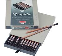 BRUYNZEEL Design Set de 12 crayons graphite professionnels | Crayons d'artistes pour dessiner & esquisser